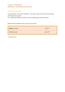Sonorisation site web - particulier