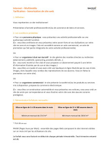 Sonorisation de site web - site institutionnel