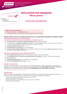 Dossier admission Mineur Tous droits et territoires EN 062020