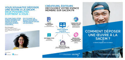 Comment déposer une oeuvre à la Sacem 2019