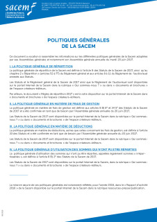 Politiques generales 31072018