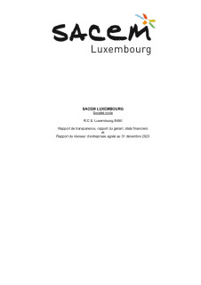 Rapport de Transparence 2023